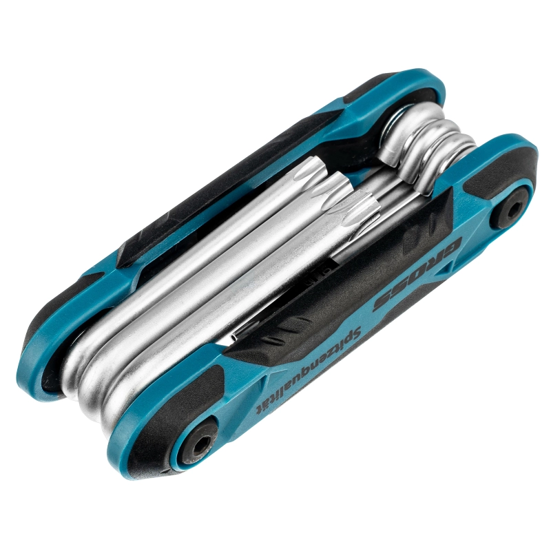 Набор ключей имбусовых Tamper-Torx , складные, 8 шт, CrV Gross (16413)