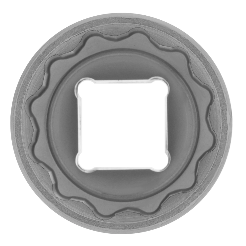 Набор торцевых головок, 1/2", 12 гранные, CrV, 10-24мм, 10 штук Matrix (13596)