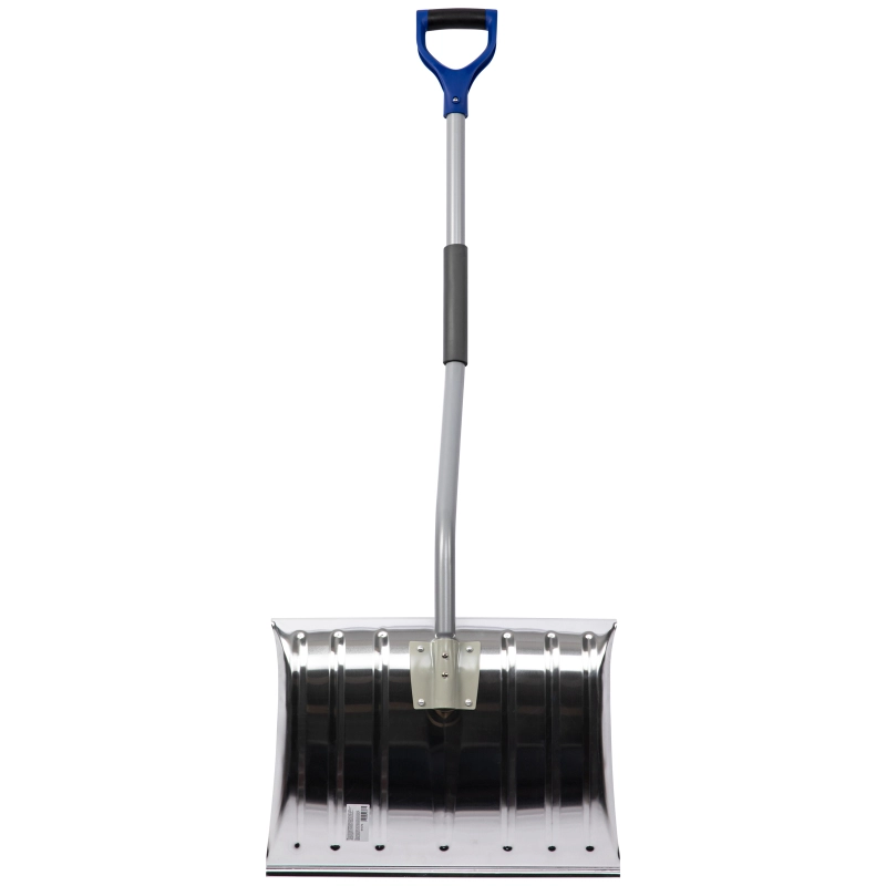 Лопата для уборки снега алюминиевая, 465 х 340 х 1300 мм, стальной черенок, Palisad (61573)