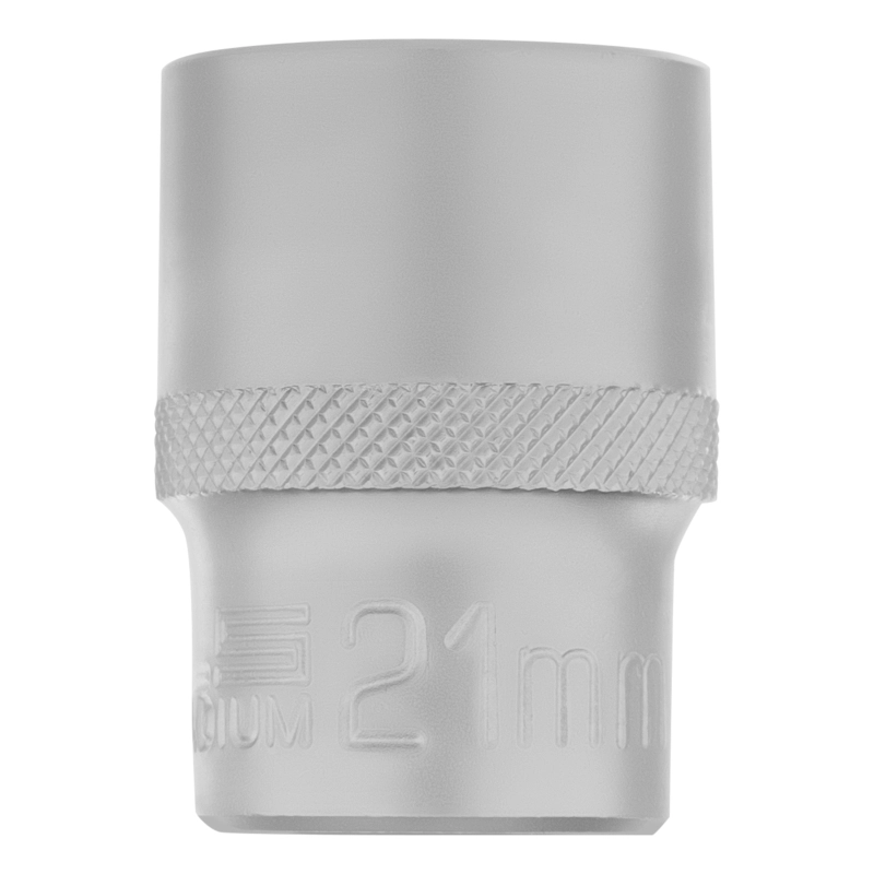 Головка торцевая, 21 мм, шестигранная, CrV, под квадрат 1/2 Stels (13832)