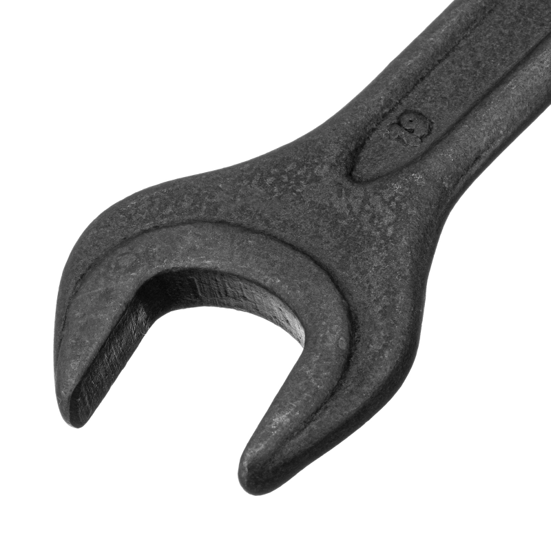 Ключ рожковый,19 х 22 мм, CrV, фосфатированный Сибртех (14329)