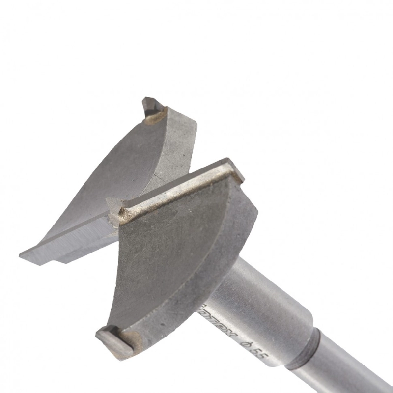 Сверло Форстнера по дереву, 53 мм, цилиндрический хвостовик Сибртех (704853)