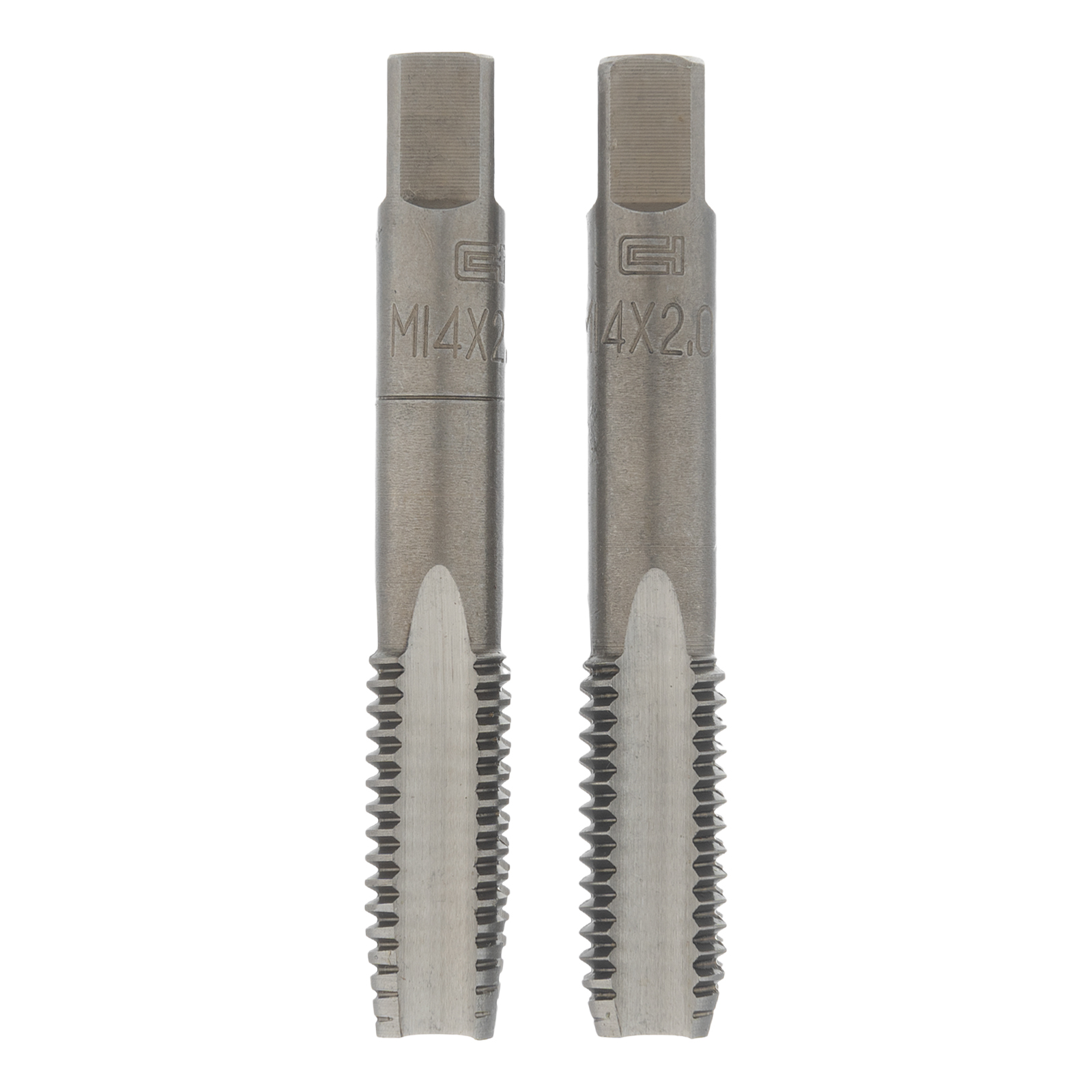 Метчик ручной М14 х 2 мм, комплект из 2 шт Сибртех (76637)