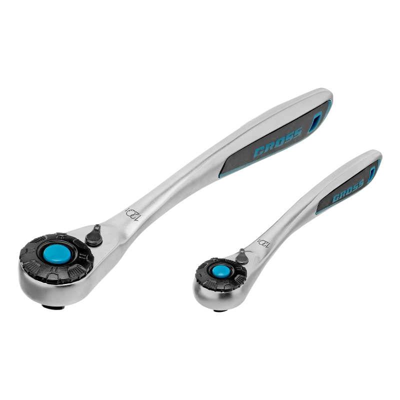 Набор инструментов, 1/4", 1/2", CrV, 120 зубьев, 76 предметов Gross (14156)