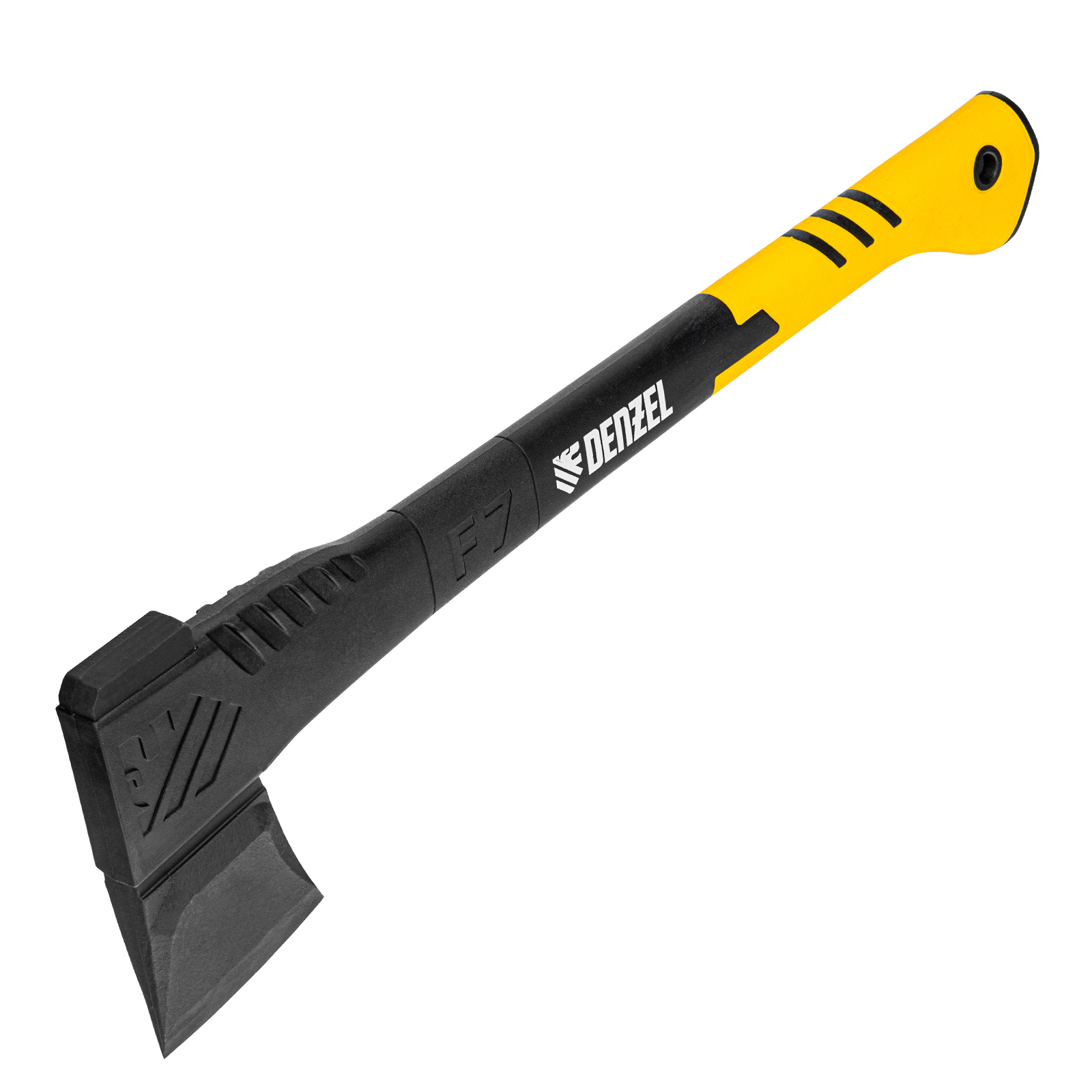 Колун, F7, 1400 гр, двухкомпонентная рукоятка, 500 мм// Denzel (21434)