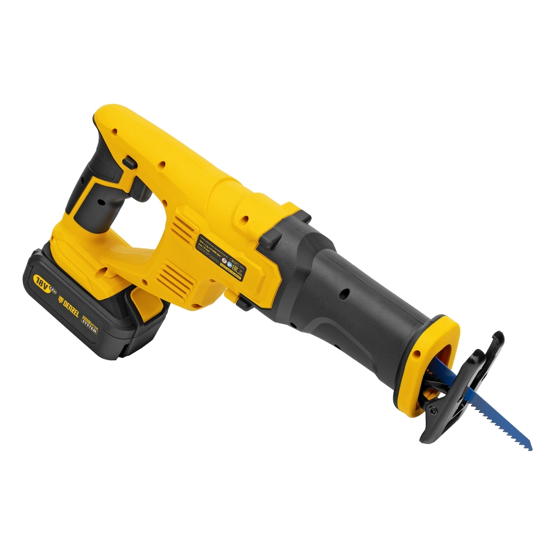 Пила сабельная аккумуляторная CRC-115, 18В Li-Ion Denzel (28465)