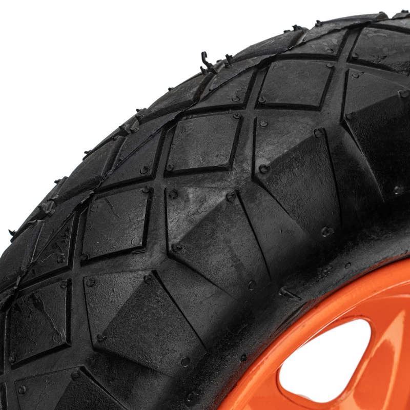 Колесо пневматическое «Звезда» 4.80/4.00-8 D380 мм, внутренний диаметр подшипника 12 мм, длина оси 90 мм Palisad (689475)