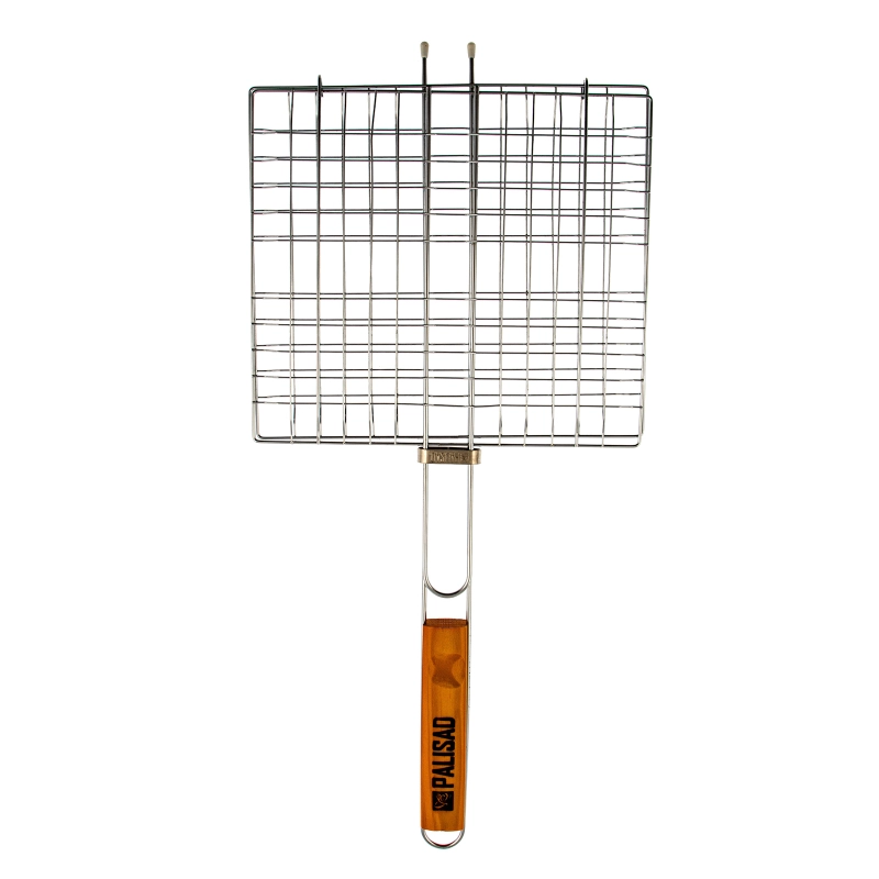 Решетка гриль 270 х 240 мм, хромированная Camping Palisad (69555)