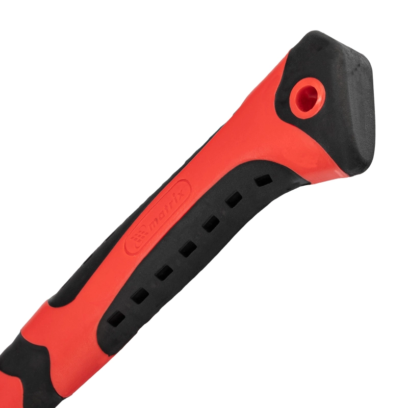 Молоток-гвоздодер, 450 г, боек 27 мм, фибергласовая обрезиненная рукоятка Matrix (10450)