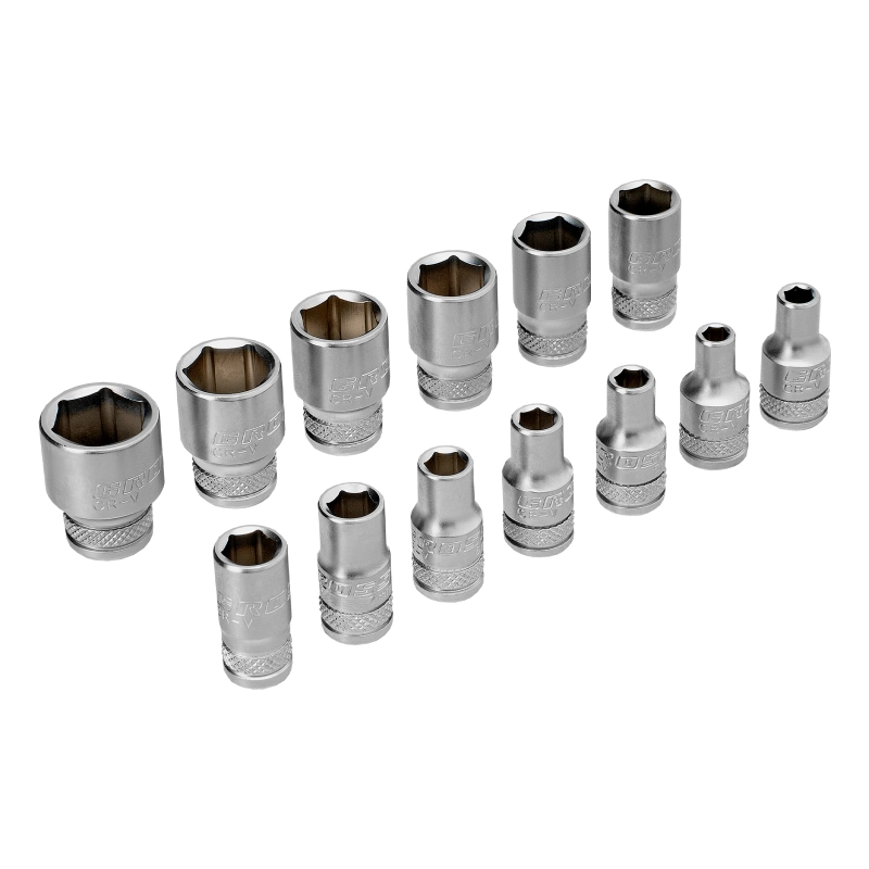 Набор инструментов, 1/4", CrV, 120 зубьев, 42 предмета Gross (14146)