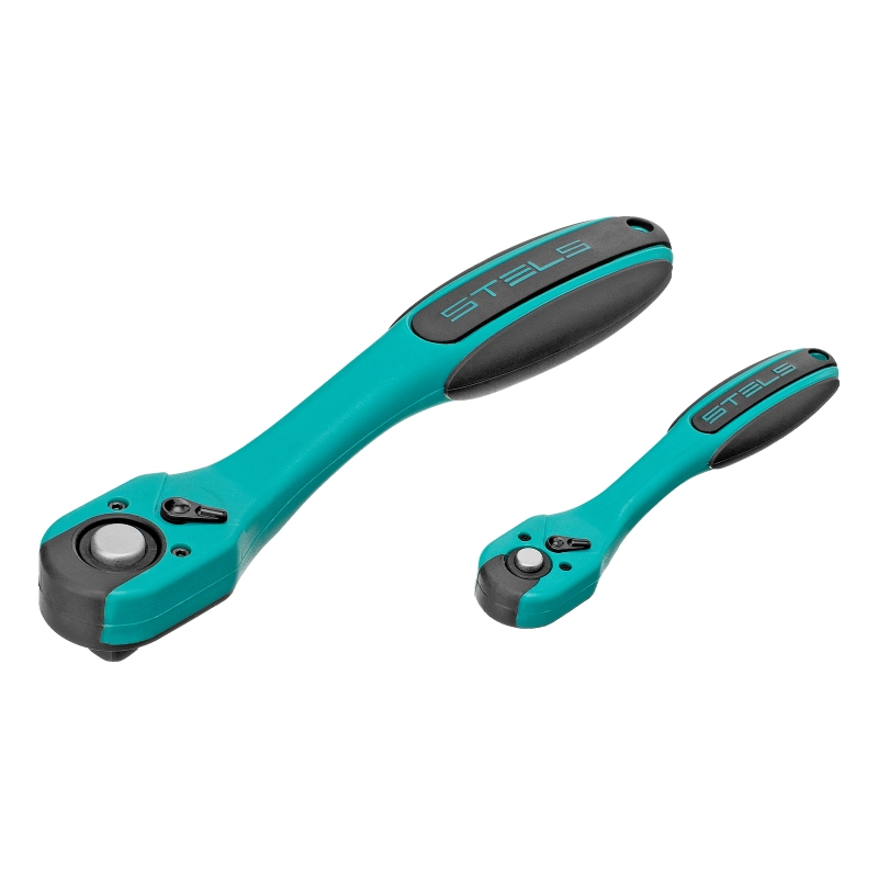 Набор инструментов 1/2", 1/4", CrV, 12 гранные головки, пластиковый кейс, 109 предмета Stels (14122)
