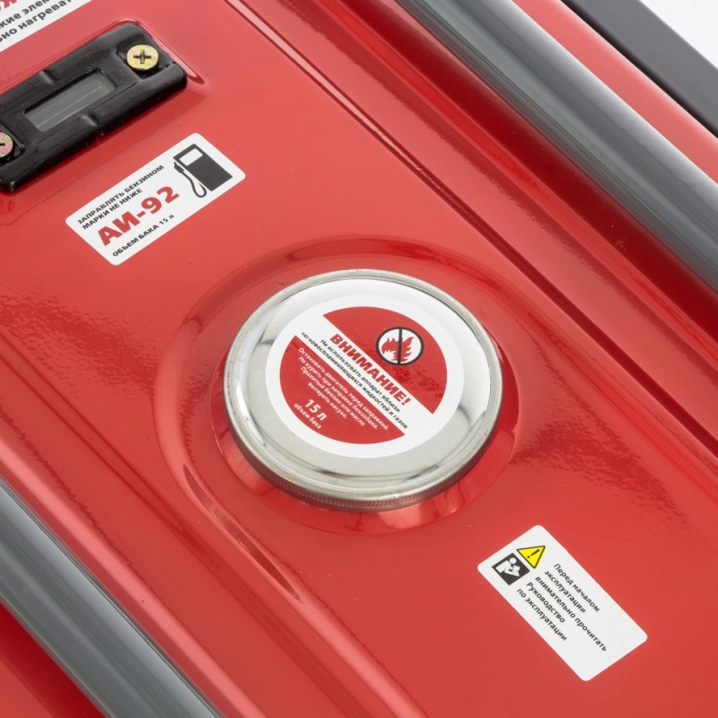 Генератор бензиновый LK 3500, 2.8 кВт, 230 В, бак 15 л, ручной старт Kronwerk (94688)