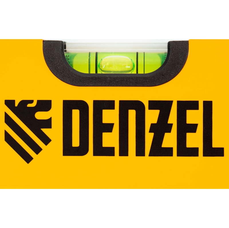Уровень алюминиевый, 1200 мм, фрезерованный, 3 глазка Denzel (33684)