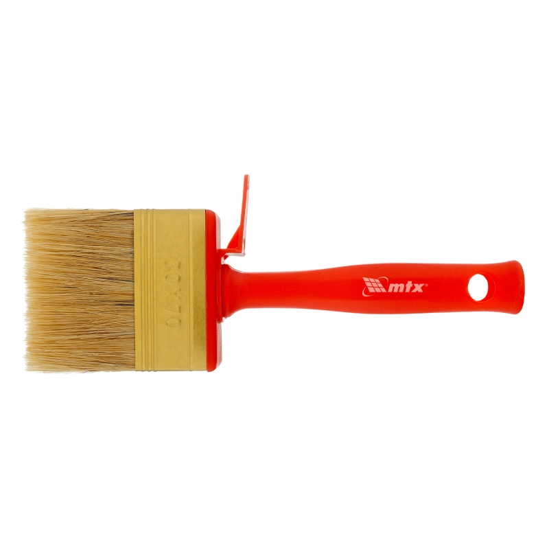 Кисть-ракля, 30 х 70 мм, натуральная щетина, пластмассовый корпус, пластмассовая ручка MTX (84120)