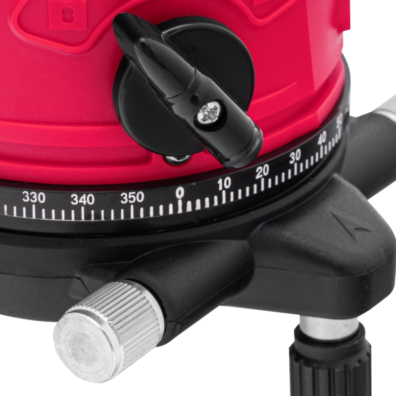 Лазерный уровень CRL-30R, 30 м, красный луч, батарейки, резьба 5/8" MTX (35034)