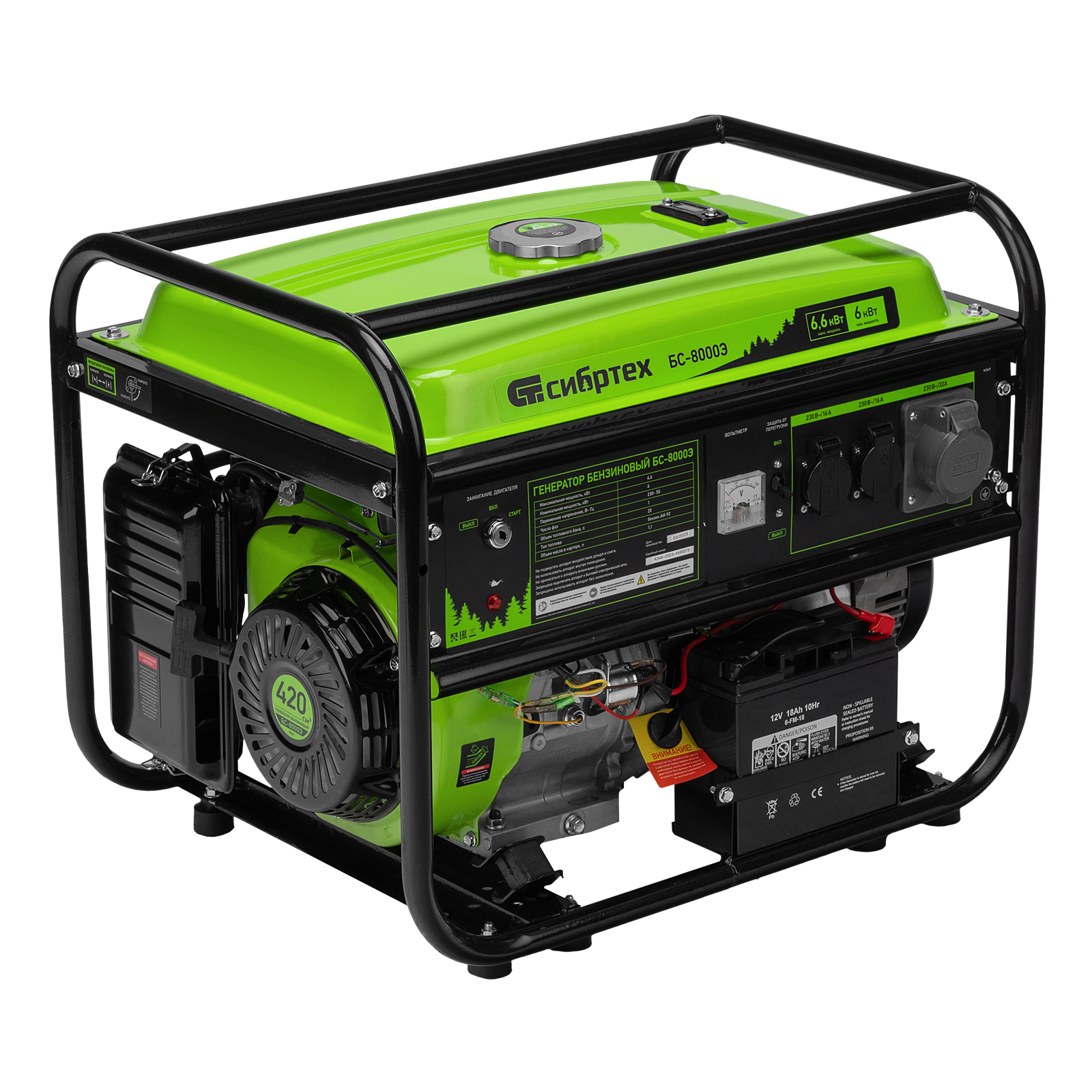 Ножовка по дереву "Зубец", 450 мм, 7-8 TPI, каленый зуб 2D, защитное покрытие, двухкомпонентная рукоятка Сибртех (23811)