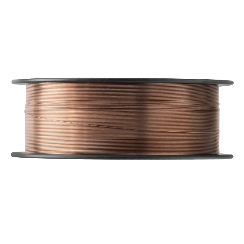 Омедненная проволока ER70S-6, диам. 1 мм, 15 кг, диам. катушки D300 Denzel (97543)