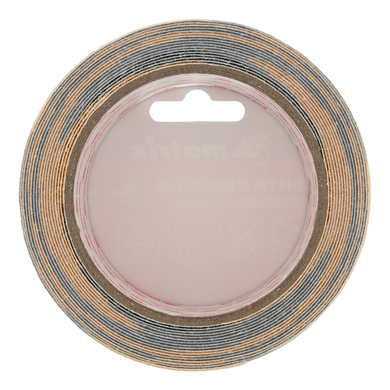 Лента клейкая противоскользящая, черно-желтая 50 мм x 5 м Matrix (88718)