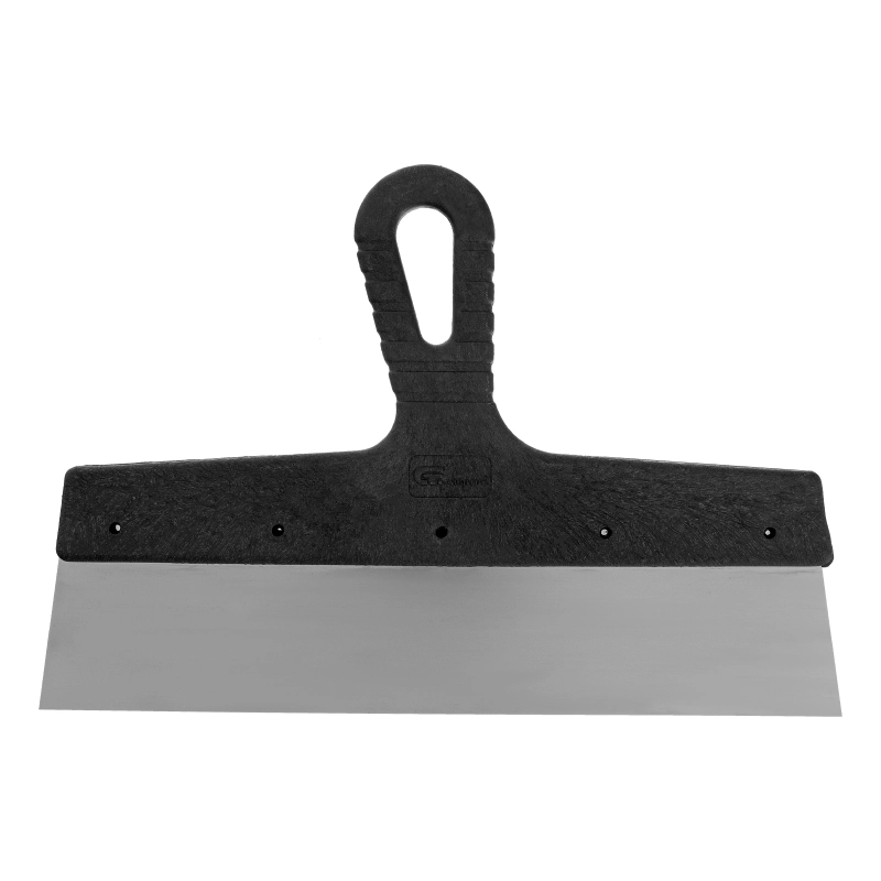 Шпатель фасадный из нержавеющей стали, 300 мм, пластмассовая ручка Сибртех (85442)
