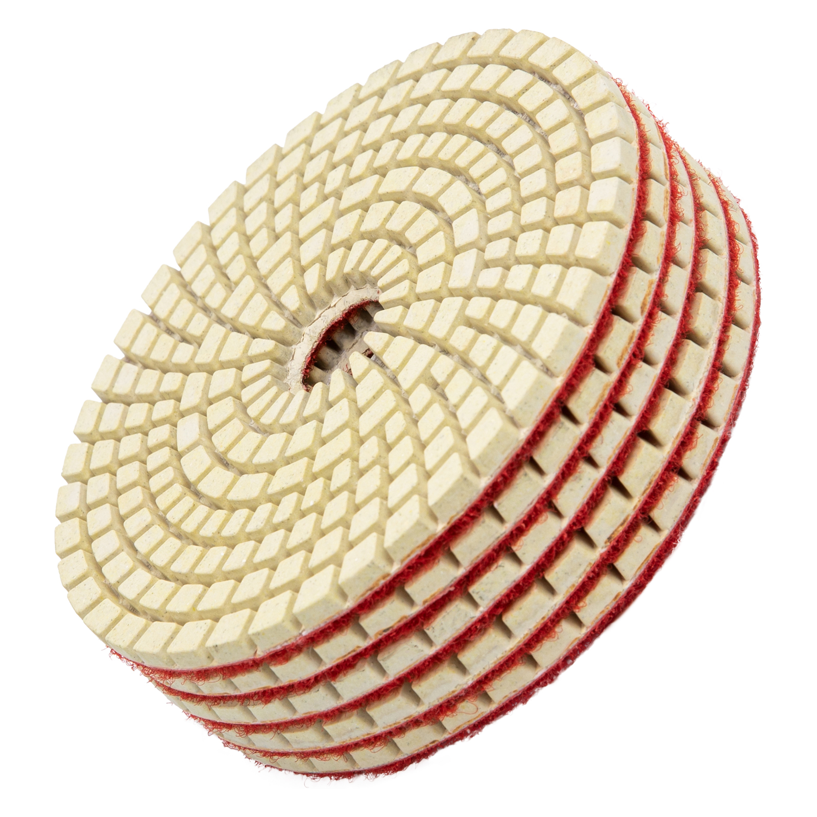 Алмазный гибкий шлифовальный круг, 100 мм, P100, мокрое шлифование, 5 шт. Matrix (73508)