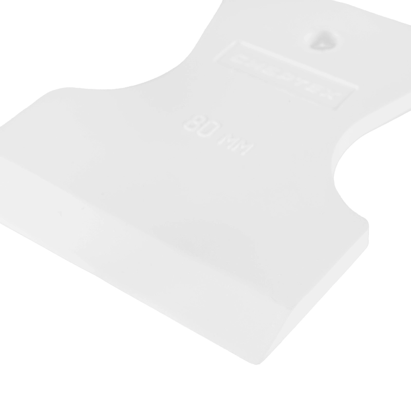 Шпатель, белая резина, 80 мм Сибртех (85833)