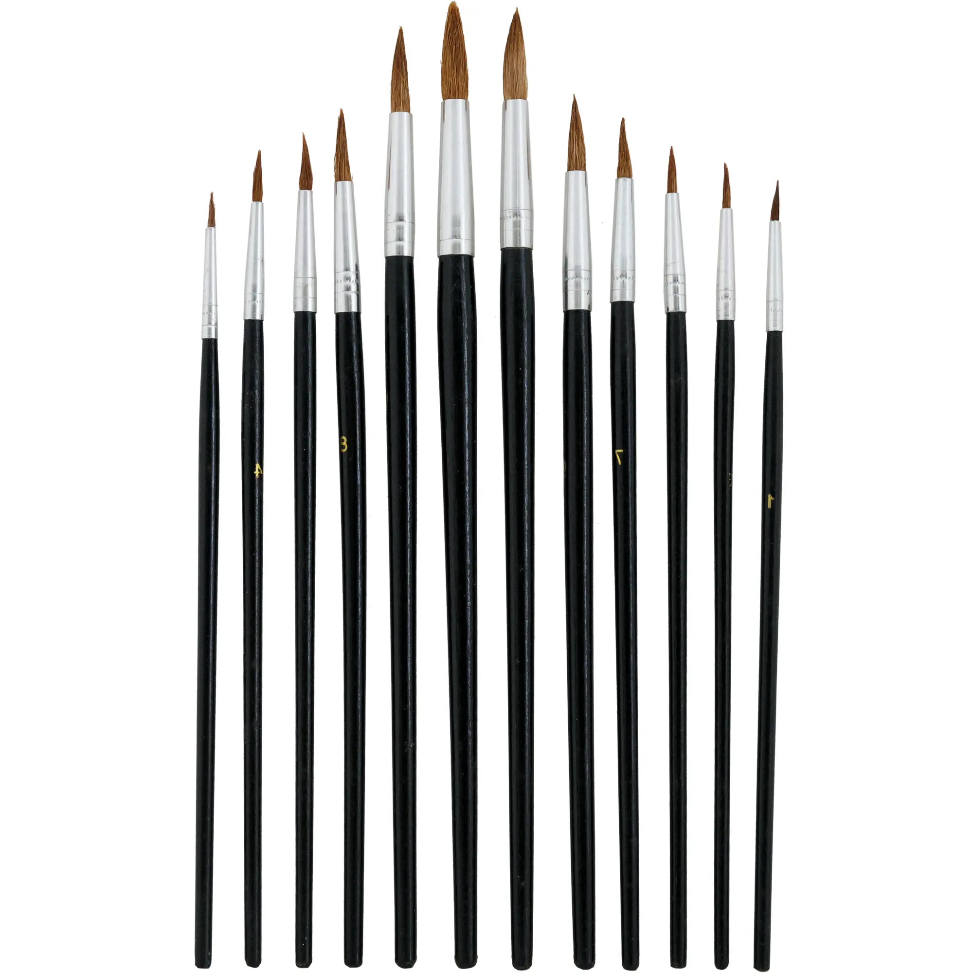 Набор кистей для художества и творчества, 12 шт. MTX (84118)