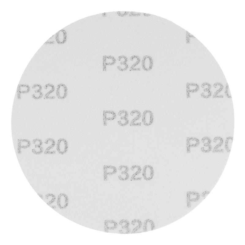 Круг абразивный на ворсовой подложке под "липучку", P 320, 125 мм, 10 шт Matrix (73873)