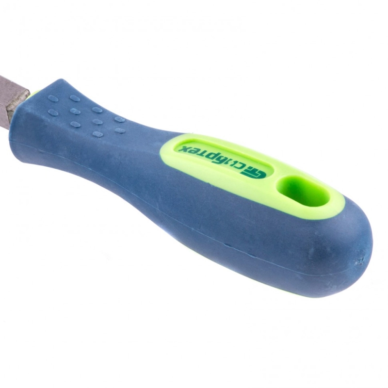 Напильник, 300 мм, квадратный, двухкомпонентная рукоятка, №2 Сибртех (15933)