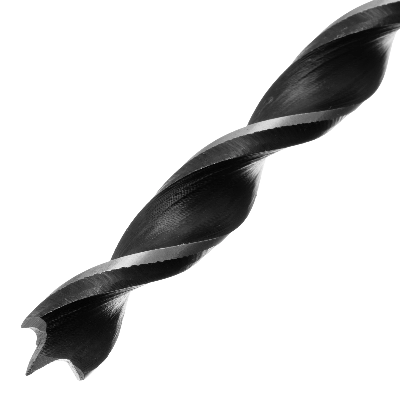 Сверло по дереву, 10 х 300 мм, цилиндрический хвостовик Сибртех (70244)