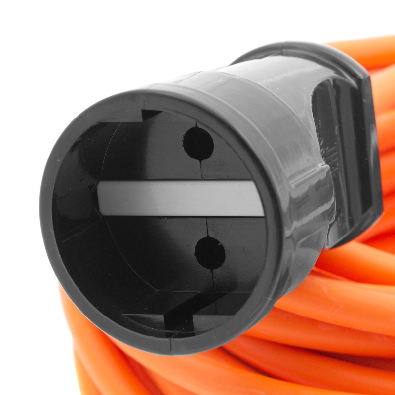 Удлинитель-шнур силовой 20 м, 10A, тип УХ10, 1 розетка, Сибртех (96052)