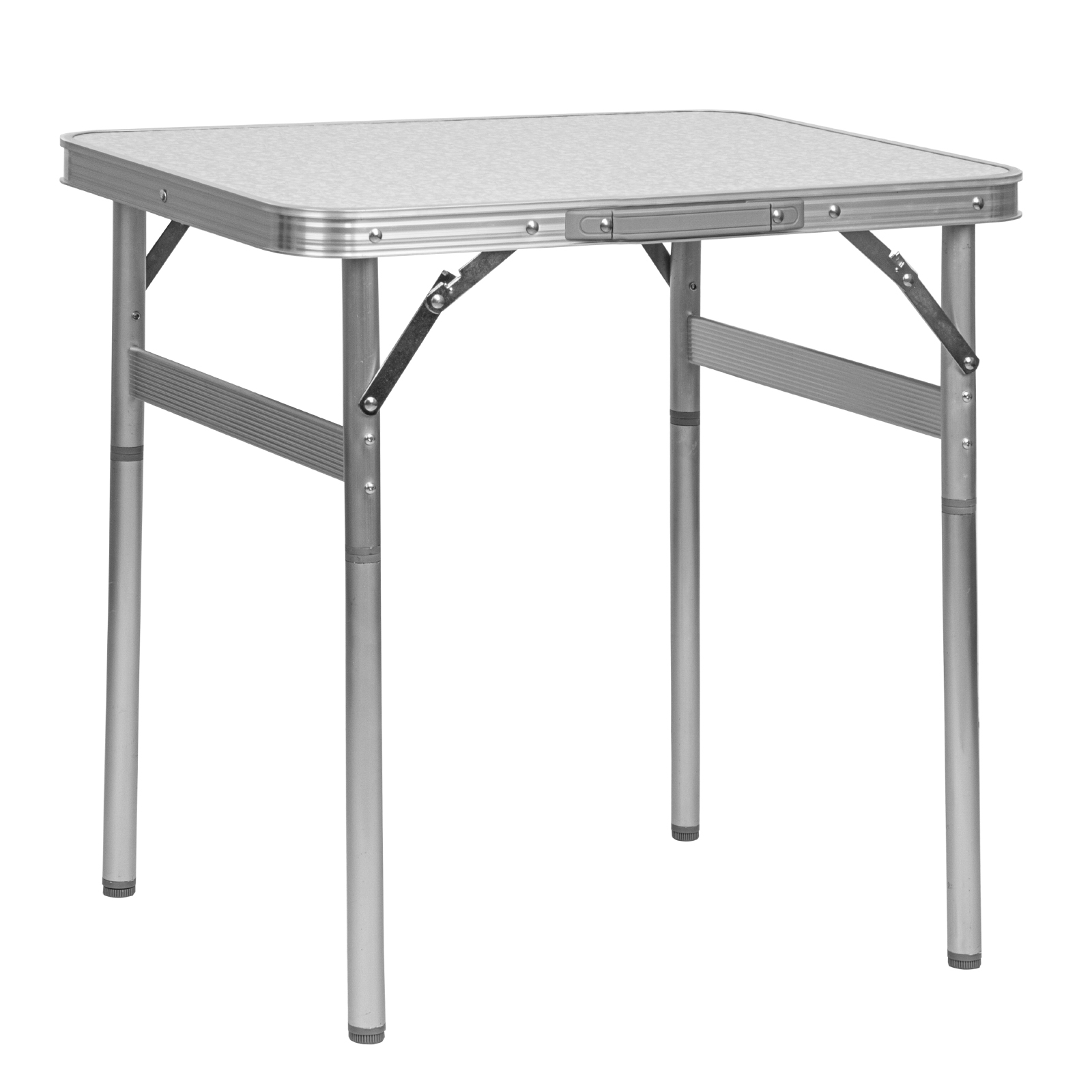 Стол складной алюминиевый, столешница МДФ, 600 х 450 х 250/590 Camping Palisad (69582)