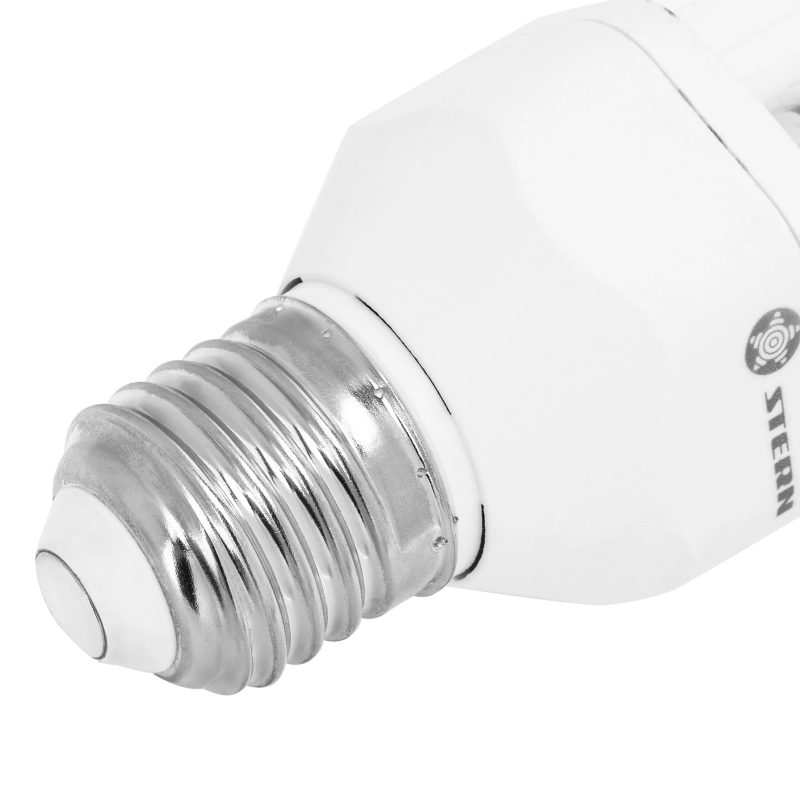 Лампа компактная люминесцентная, дуговая, 20 W, 2700K, E27, 8000ч Stern (90942)