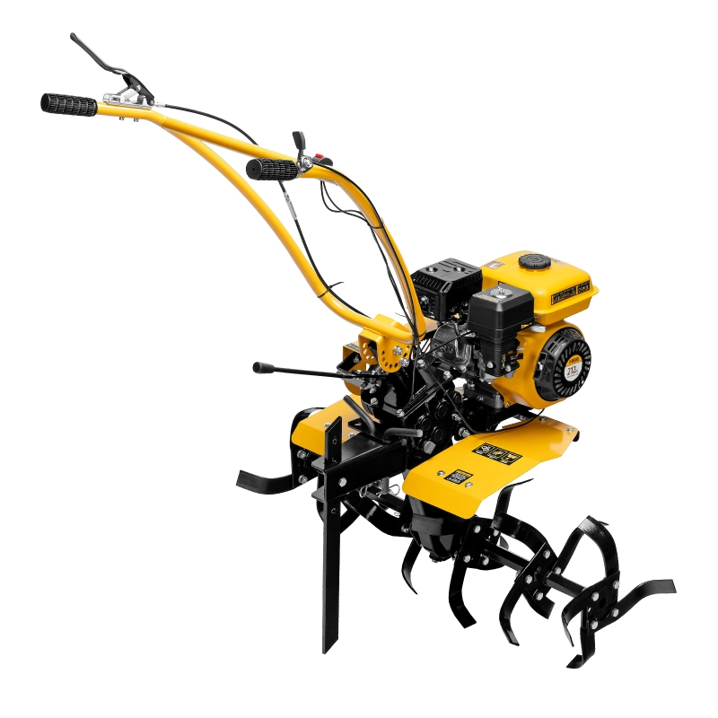 Мотоблок DPT-270SB, 7 л.с., ремен.сцеп, фрез 3х4, ШОМ, без колес, передачи 2В/1Н Denzel (56452)