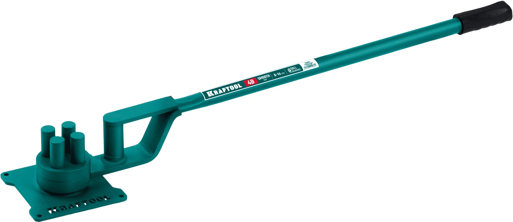 KRAFTOOL 4 B, плавный гиб, на подшипнике, ручной станок для гибки арматуры (23307)