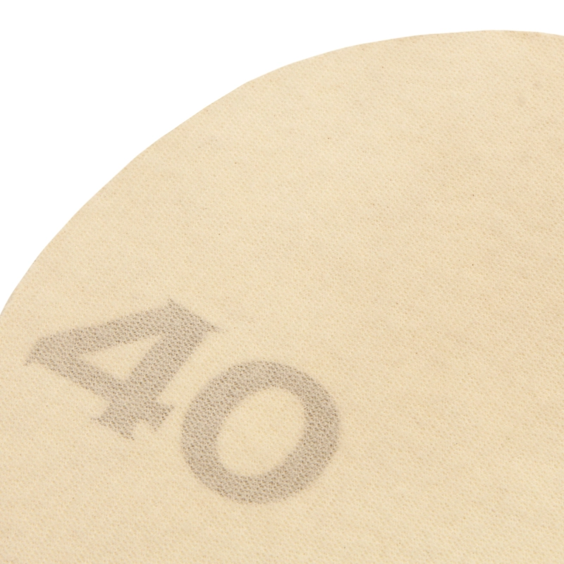 Диск шлифовальный под "липучку", KP14D, зернистость Р 40, 40-Н, 125 мм, 5 шт, "БАЗ" (73718)