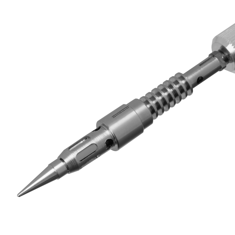 Горелка газовая, тип "Карандаш" + 2 насадки для пайки, 200 мм Sparta (914185)