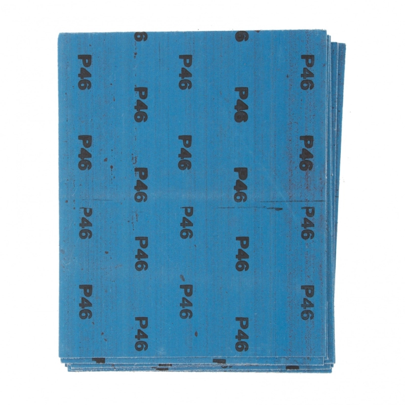 Шлифлист на тканевой основе, P 46, 230 х 280 мм, 10 шт, водостойкий Matrix (75635)