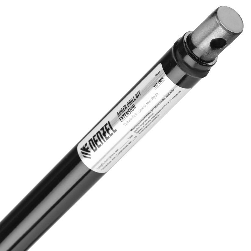 Удлинитель шнека мотобура EXT-1000, длина 1000 мм,соединение 20 мм Denzel (56029)