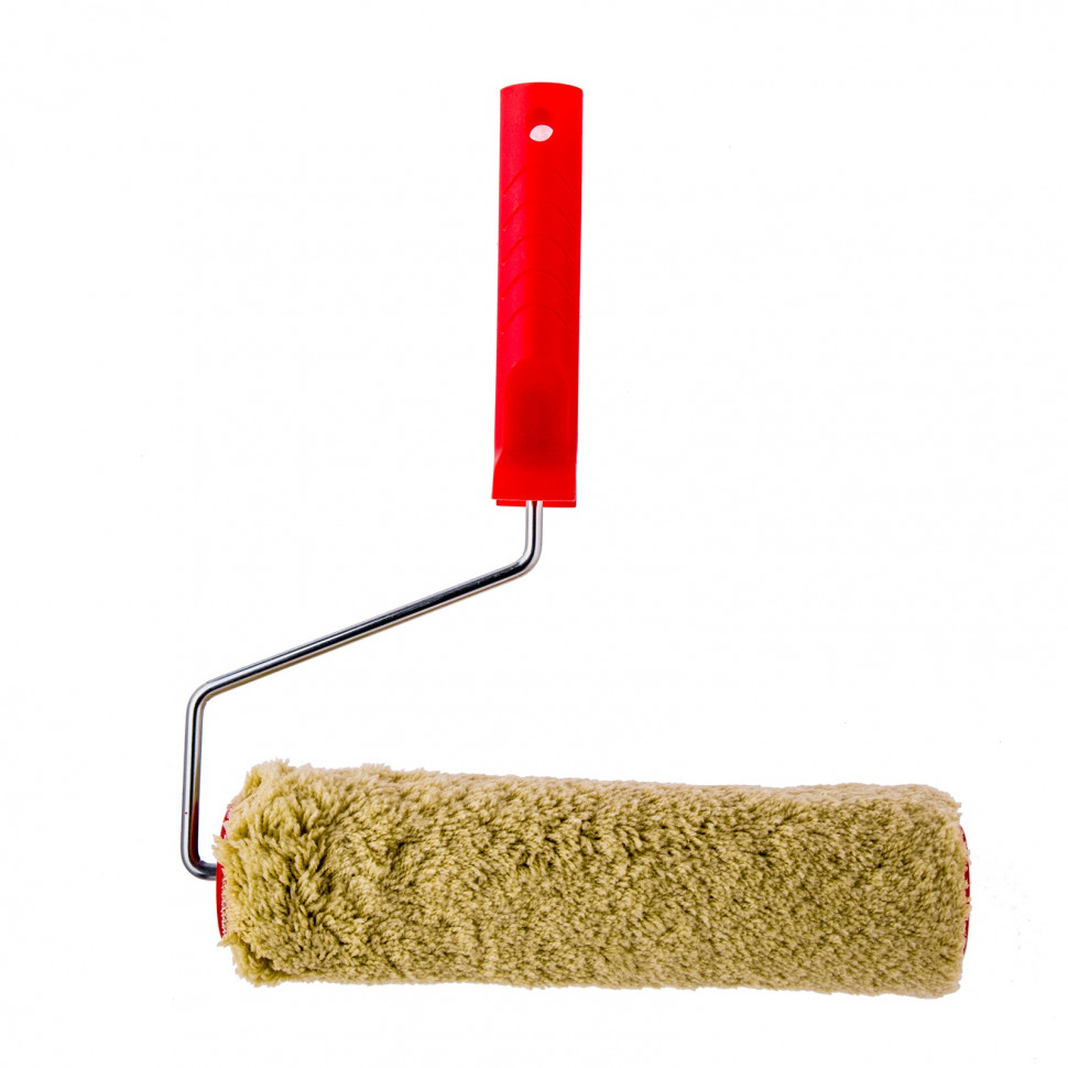 Валик для фасадных работ синтетический Pro, 250 мм, ворс 18 мм, D 48 мм, D ручки 6 мм, полиакрил MTX (81318)