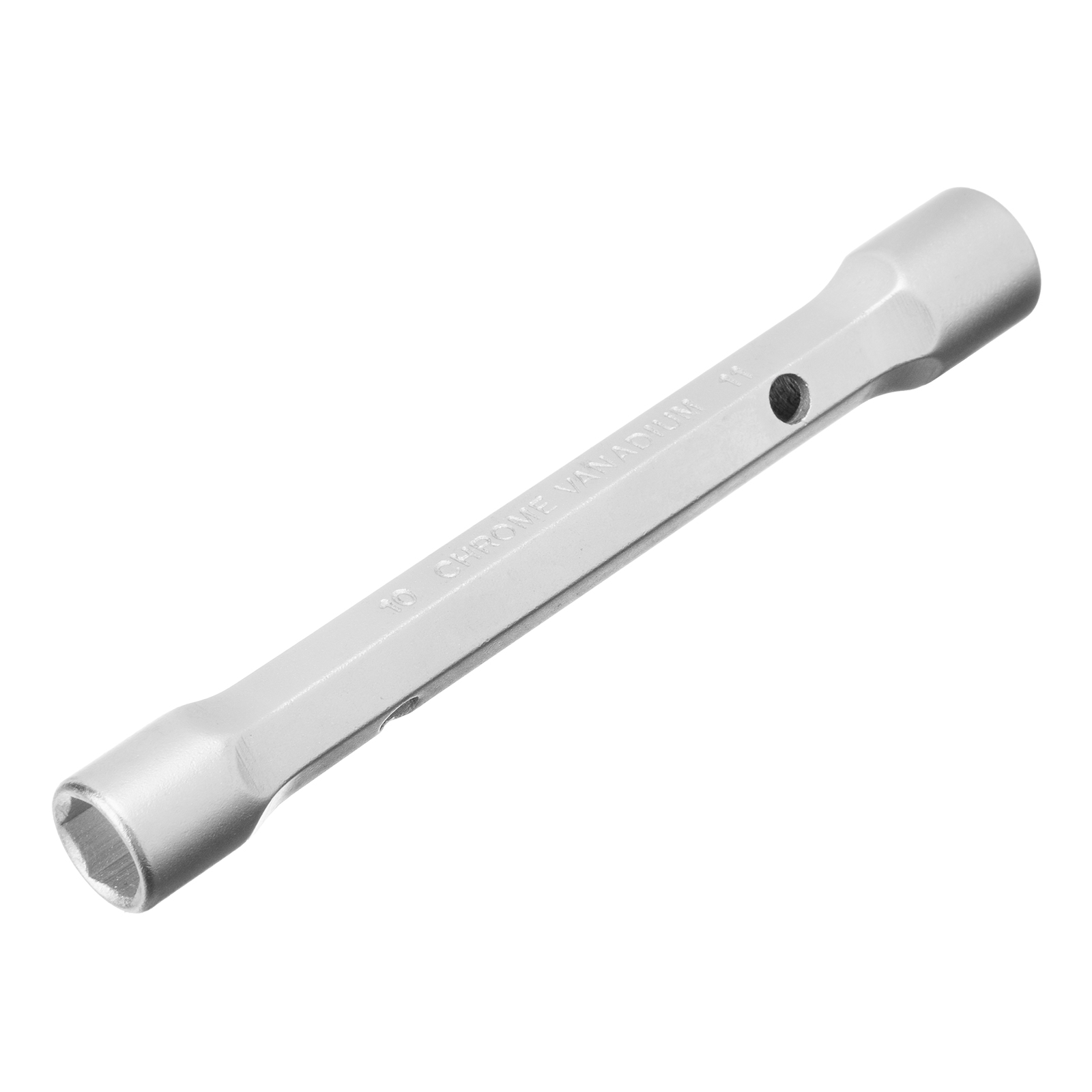 Ключ трубчатый торцевой усиленный, 10х11 мм, CrV Stels (13769)