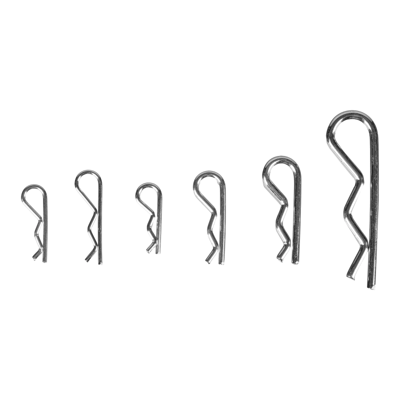 Набор шплинтов, S головки, с фиксацией, 150 предметов Сибртех (47605)