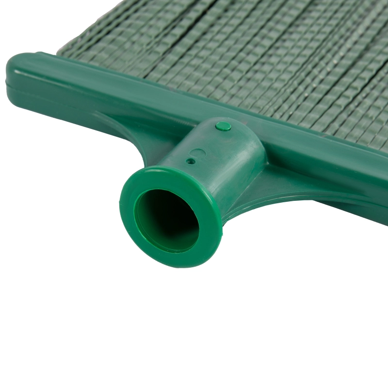 Метла полипропиленовая, 230 х 250 мм, плоская, без черенка, Сибртех (63215)