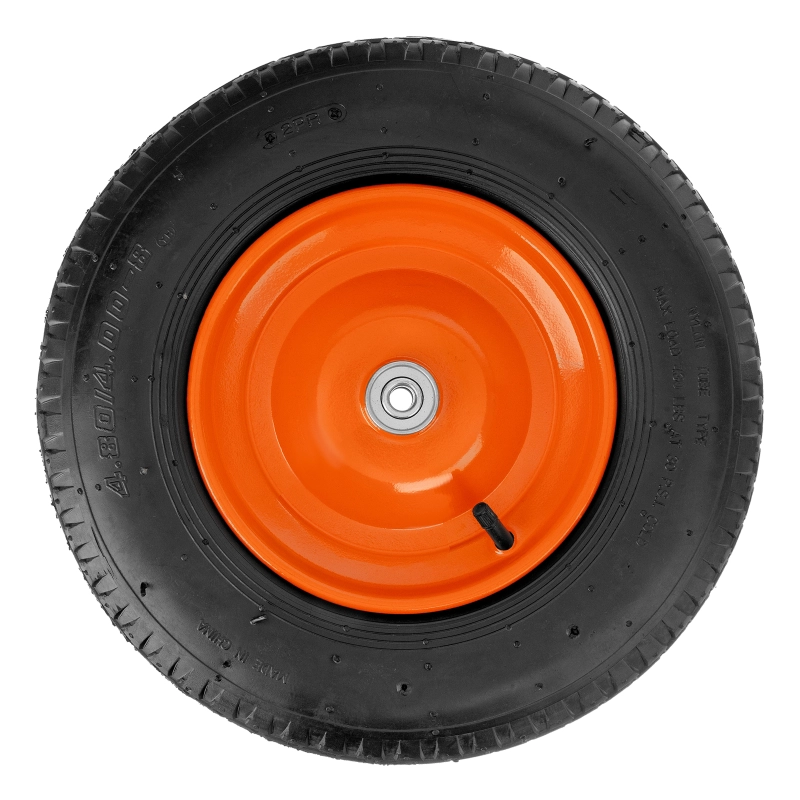 Колесо пневматическое 4.80/4.00-8 D 380 мм, внутренний подшипник D 12 мм, длина оси 90 мм Palisad (68947)