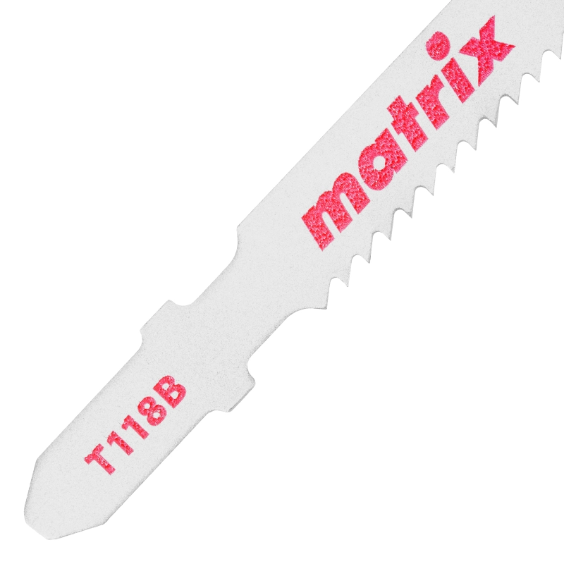 Полотна для электролобзика  по металлу, 3 шт, T118B, 50 x 2 мм, HSS Matrix (78229)