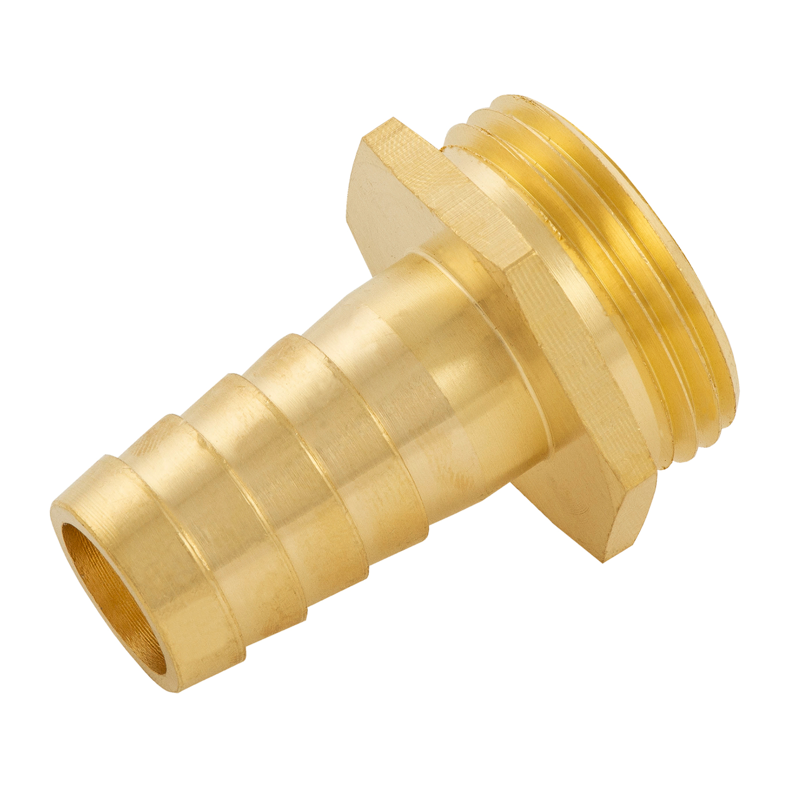 Штуцер для шланга 3/4" с наружной резьбой G1" Denzel (97272)