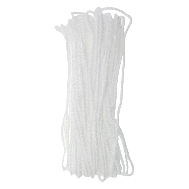 Шнур бельевой полипропиленовый с сердечником, 3 мм, L 20 м, белый, Home Palisad (937065)