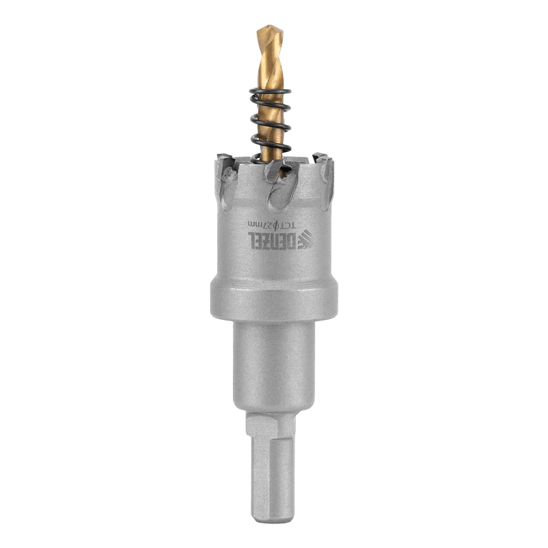 Коронка по металлу твердосплавная, 27 мм Denzel (724007)