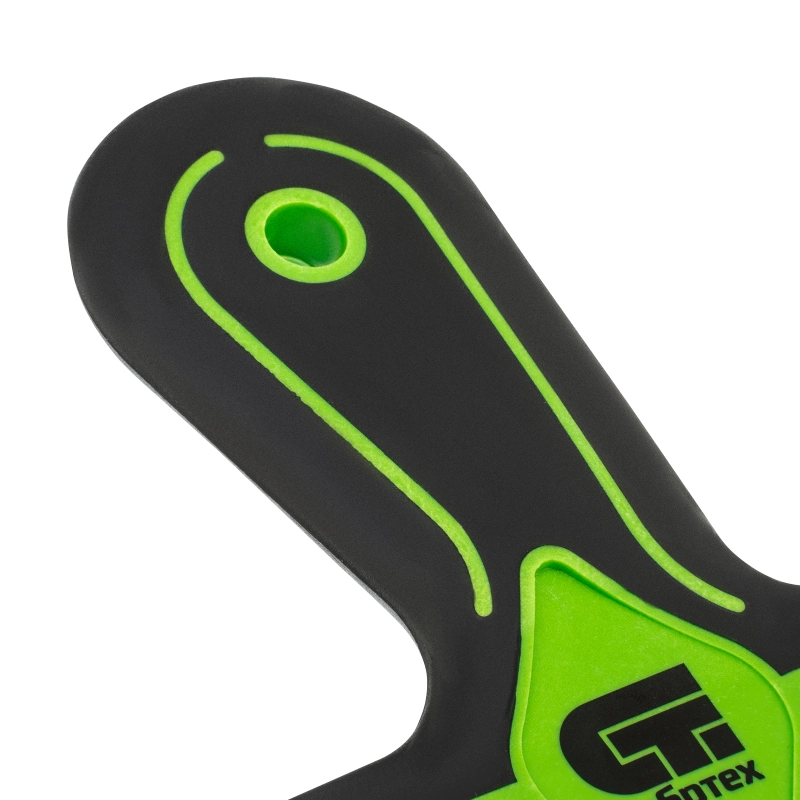 Шпатель фасадный, нержавеющая сталь 420S45, 200 мм, 2-компонентная ручка Сибртех (85591)