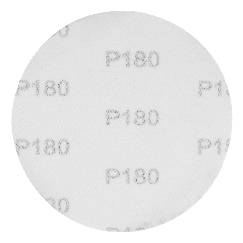 Круг абразивный на ворсовой подложке под "липучку", P 180, 115 мм, 10 шт Matrix (73829)