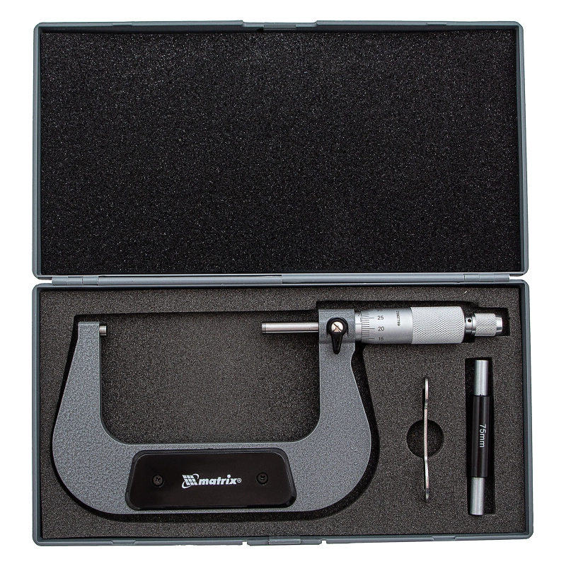 Микрометр механический,75-100 мм Matrix (317005)
